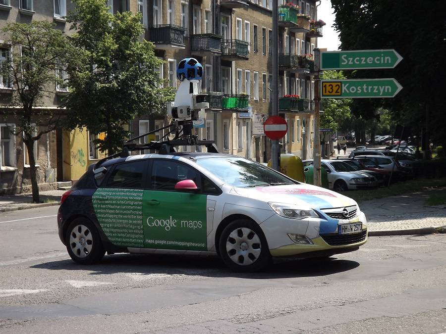 Google Street View camera cars in Gorzów Wielkopolski 01