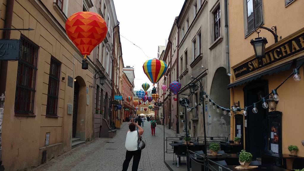 balony noc kultury lublin stare miasto grodzka
