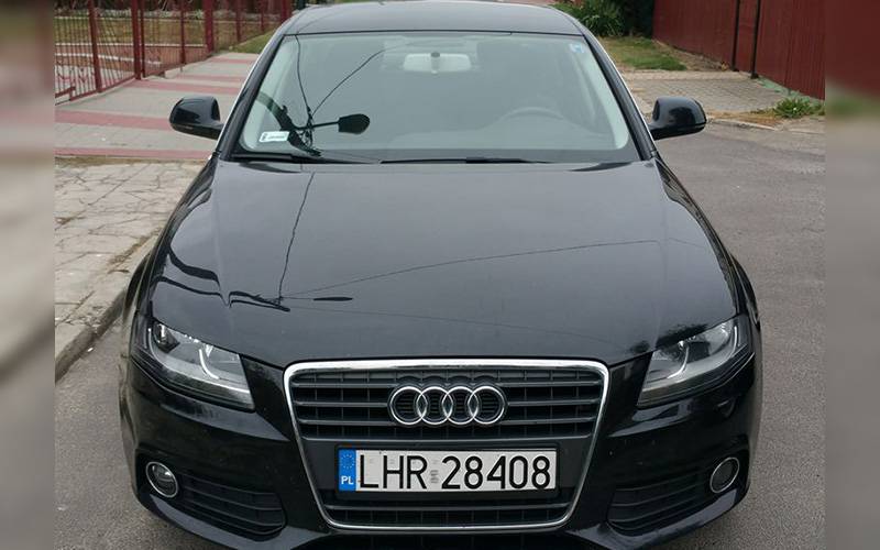 Lublin Skradziono Audi A4 z parkingu pod blokiem