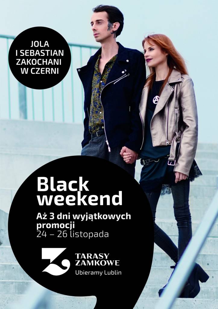 Black Weekend Tarasy Zamkowe plakat maly