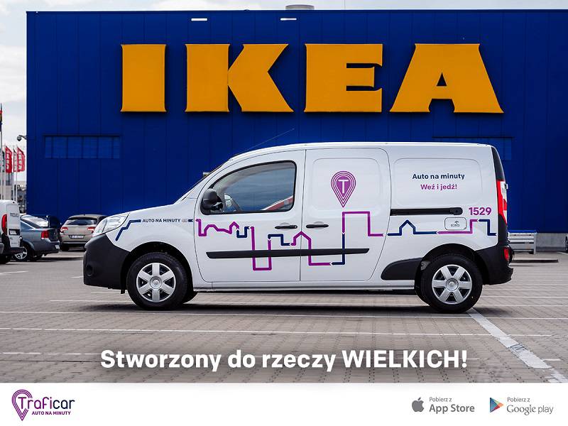 Meble ze sklepu Ikea Lublin przewieziesz do domu