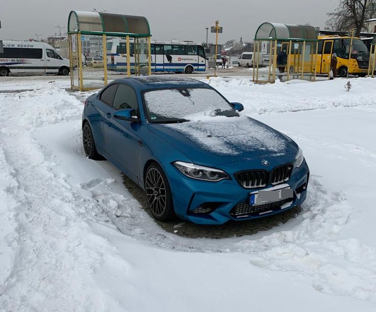 Policjanci z Lublina odzyskali skradzione BMW na terenie Niemiec | fot. KMP Lublin