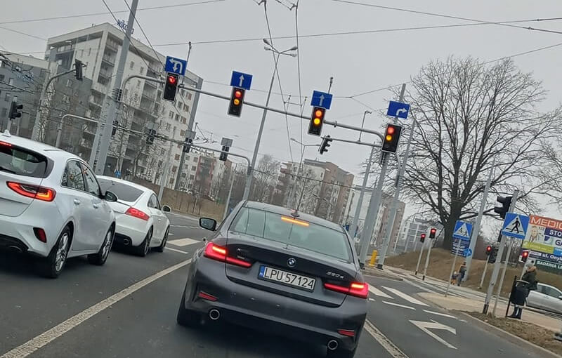 Policyjne BMW na ulicach Lublina | fot. Radosław Adamczyk, Kontrole Policji Lublin i okolice