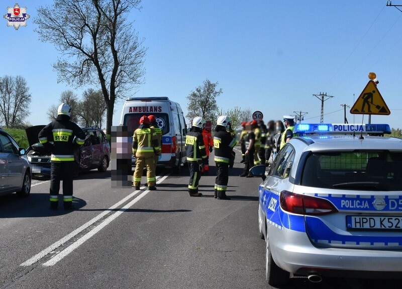 Tragiczny wypadek na drodze krajowej nr 19 w m. Słodków Drugi
