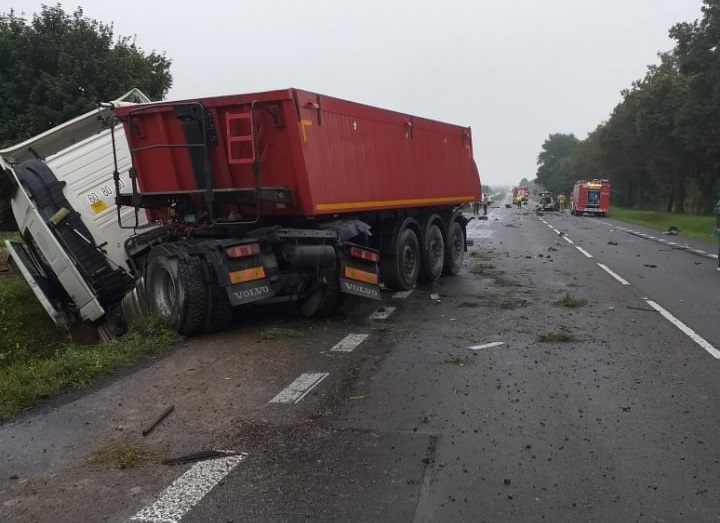 Wypadek na DK 12 w Brzezicach koło Piask