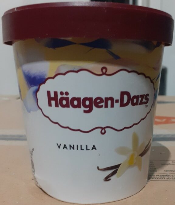 Wycofane lody Haagen Dazs Vanilla