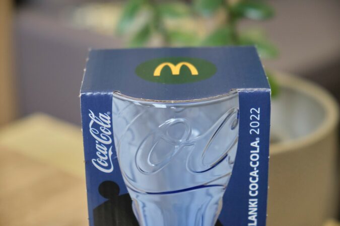 McDonalds szklanki Coca-Cola 2022