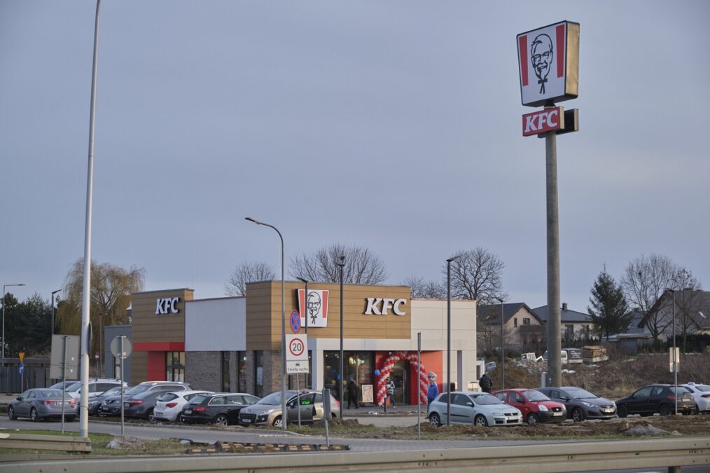 Restauracja KFC przy ul. Bohaterów Września w Lublinie