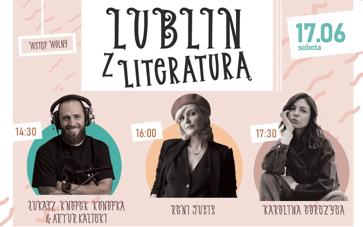 Lublin z literaturą 2023 spacery, bilety
