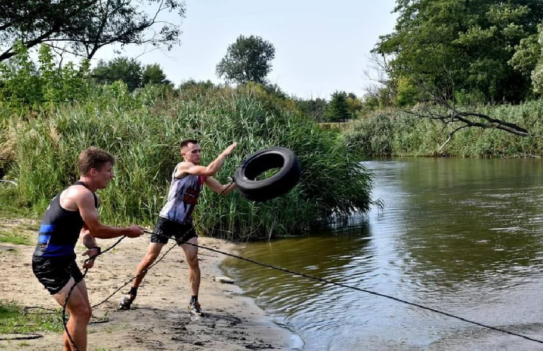 Konkurencja hard Wieprz River
