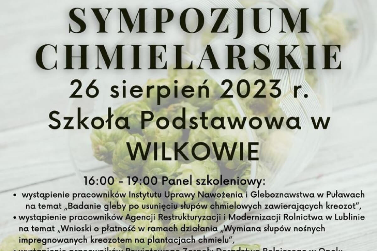 Sympozjum Chmielarskie w Wilkowie 2023