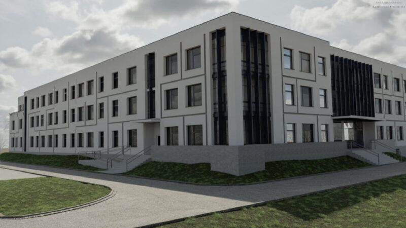 Wizualizacja nowej siedziby Szkoły Podstawowej Specjalnej nr 26 w Lublinie