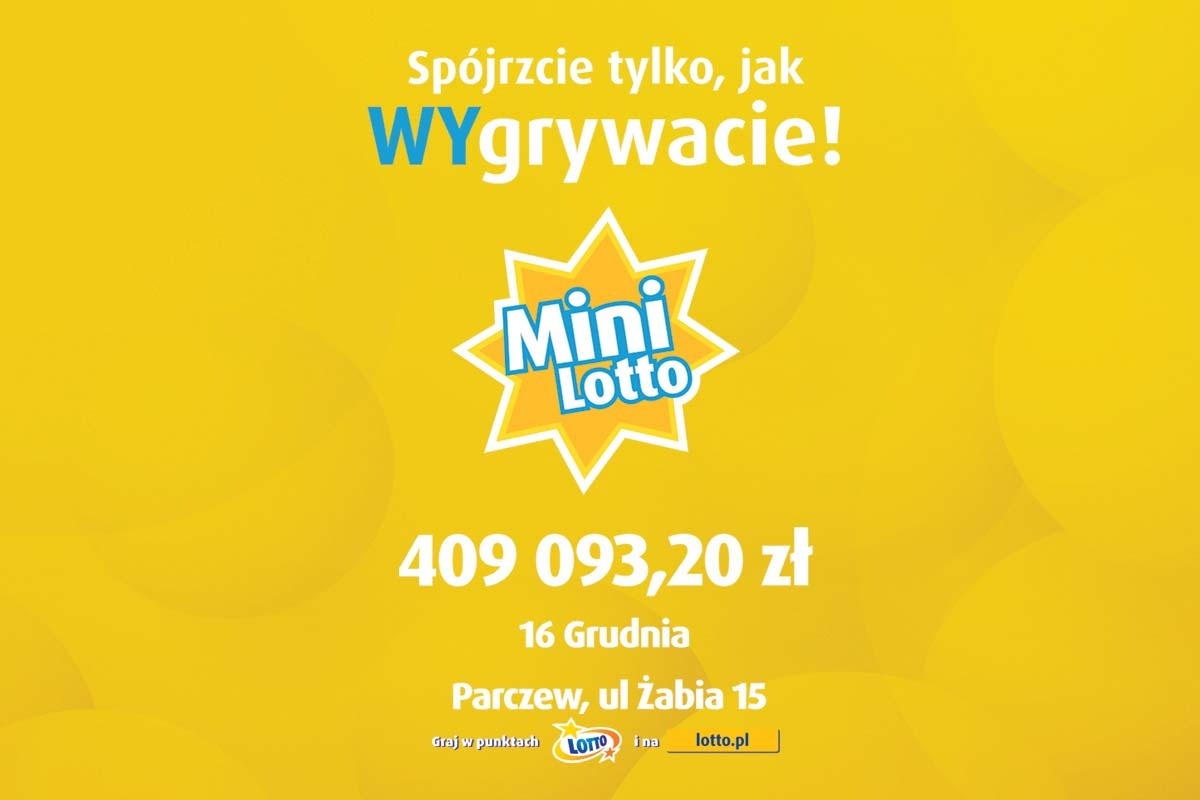 grafika z wygraną w Mini Lotto