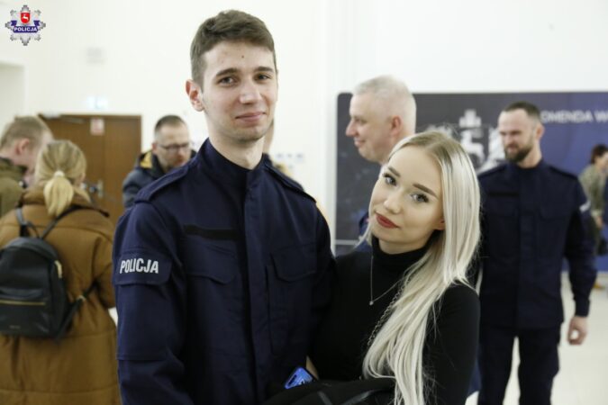 Pierwsze w tym roku ślubowanie nowych policjantów w Lublinie