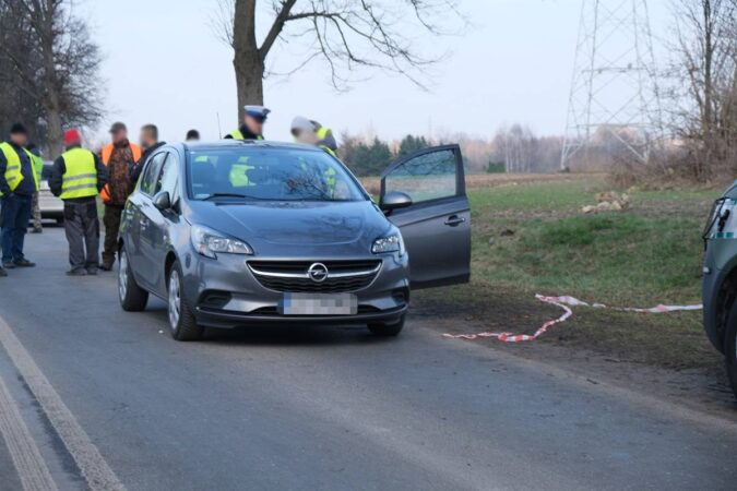 Kierowca opla wjechał w protestujących rolników na ul. Zemborzyckiej w Lublinie
