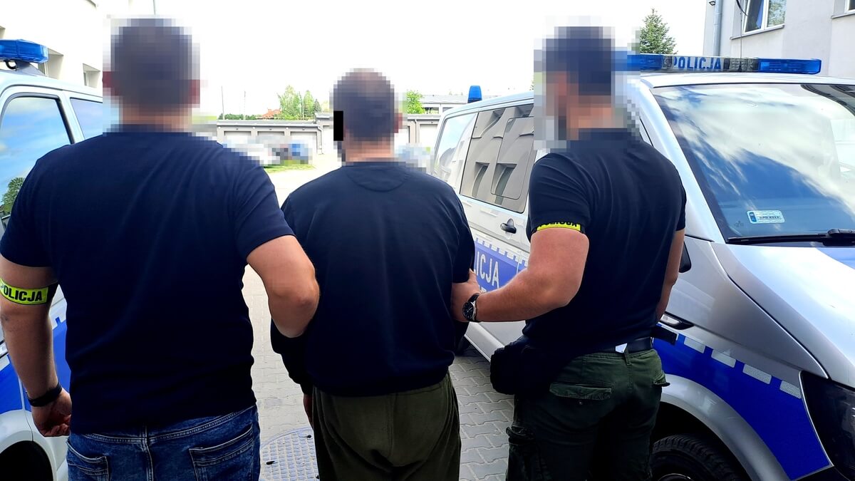 22-latek zatrzymany przez Kraśnickich policjantów