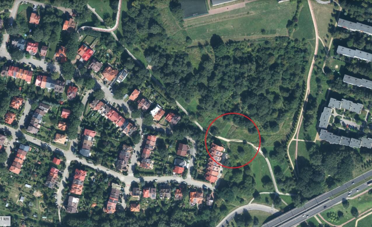 Brakujący odcinek drogi pieszo-rowerowej w Parku Jana Pawła II w Lublinie