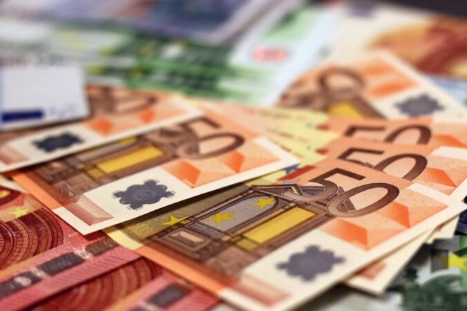 gotówka, banknoty, euro