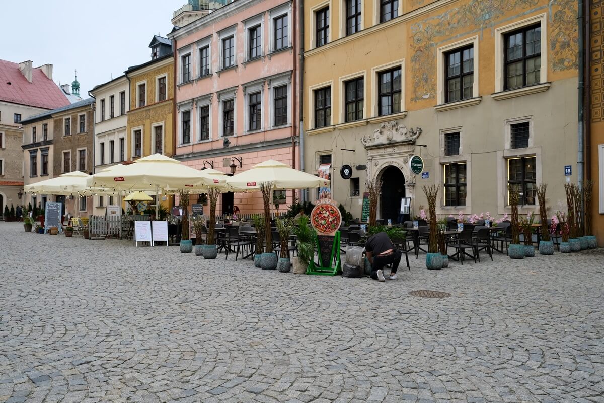 Pierwsze ogródki gastronomiczne na Starym Mieście w Lublinie