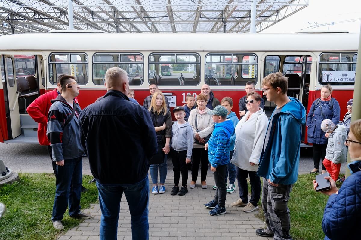 Zwiedzanie zajezdni trolejbusowej MPK Lublin