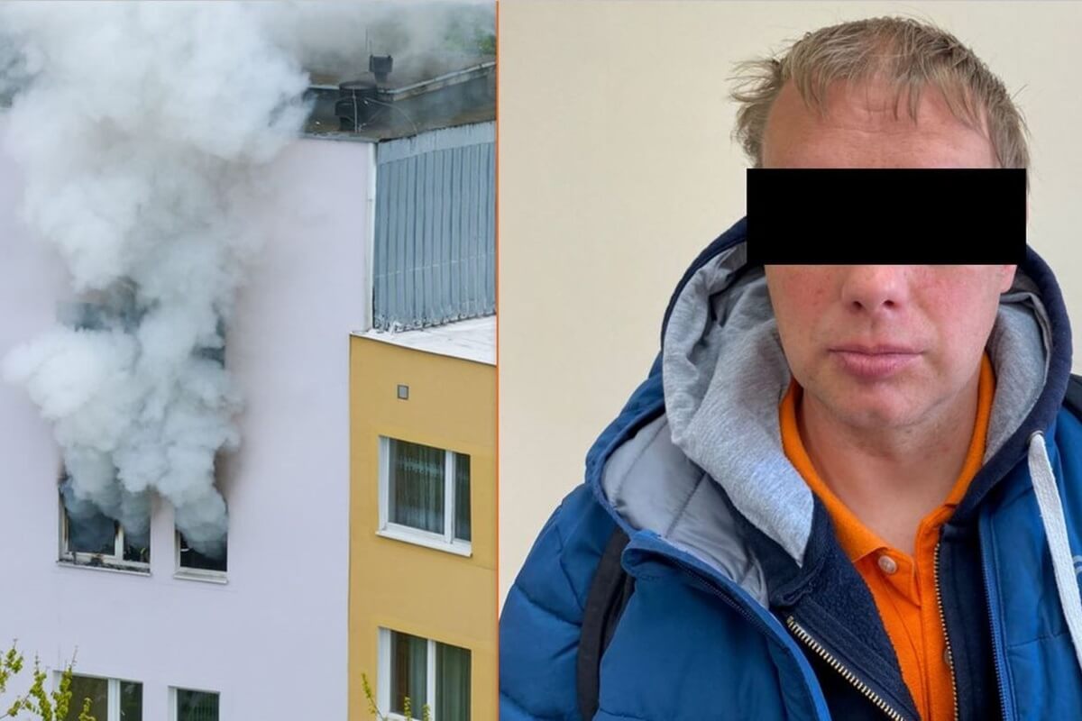 Policjanci ustalili i zatrzymali podpalacza. To 44-letni mieszkaniec Lublina. Straty oszacowano na ok. 450 tys. zł