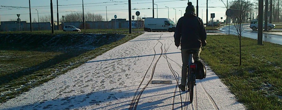Zima na rowerze. Konkurs - Spotted Lublin - najnowsze wiadomości z Lublina