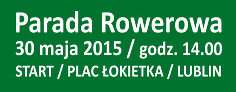 2015 PARADA ROWEROWA PLAKAT