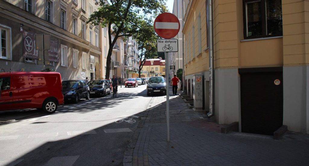Lublin na rowerze. Ulice śródmieścia z kontraruchem - Spotted Lublin - najnowsze wiadomości z Lublina