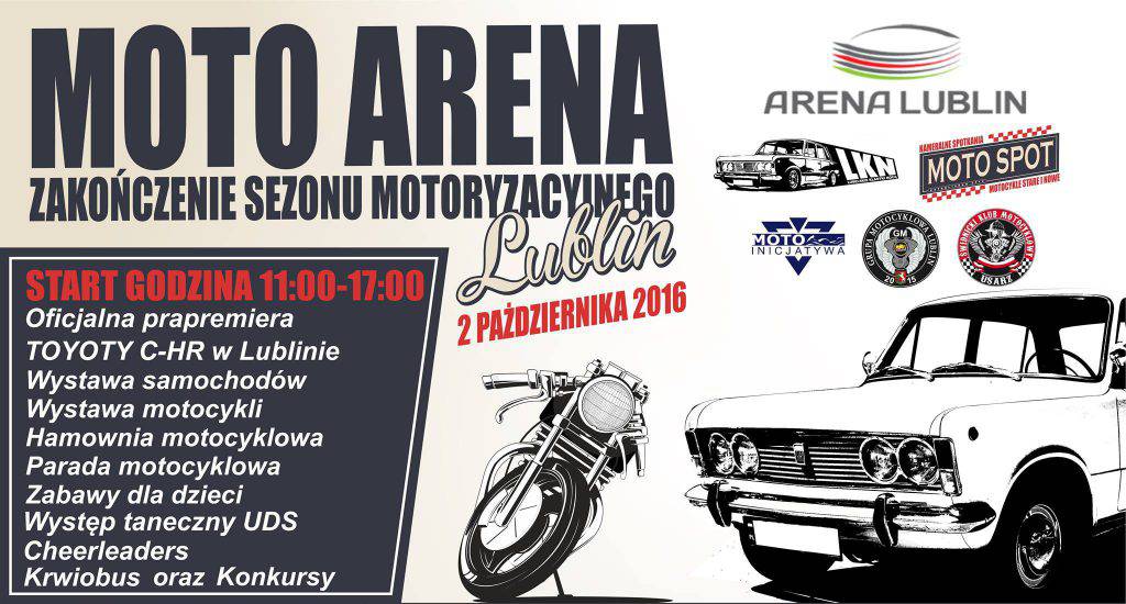 MOTO Arena - Zakończenie Sezonu Motoryzacyjnego - Spotted Lublin - najnowsze wiadomości z Lublina
