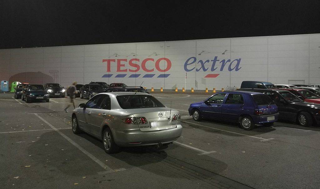 Alarm bombowy w hipermarkecie Tesco w Lubartowie