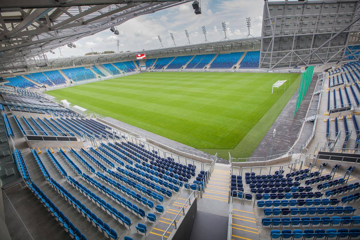 Stadion Arena Lublin w Lublinie UEFA EURO U21