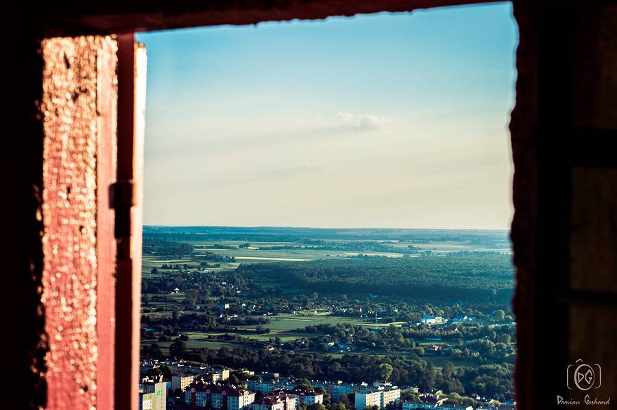 Lublin z komina Elektrociepłowni "Wrotków" | fot. Damian Gerhand