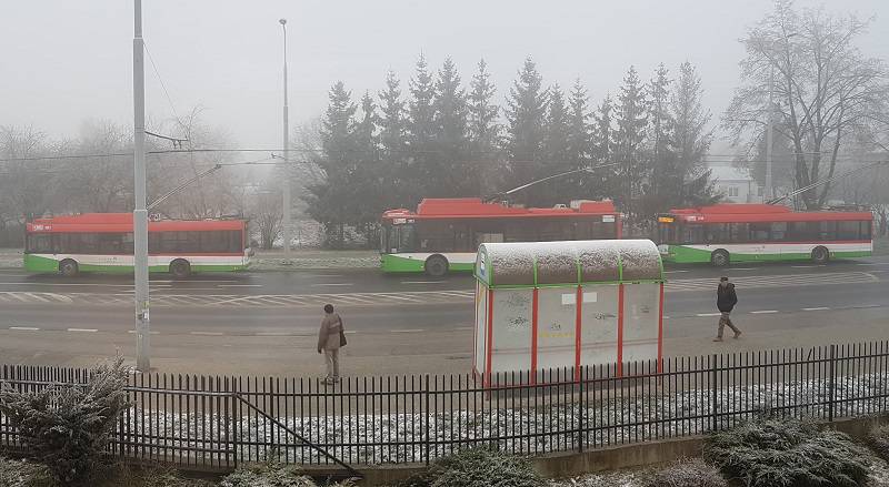 Lublin: Opóźnienia w kursowaniu trolejbusów. Przyczyną zamarznięta trakcja