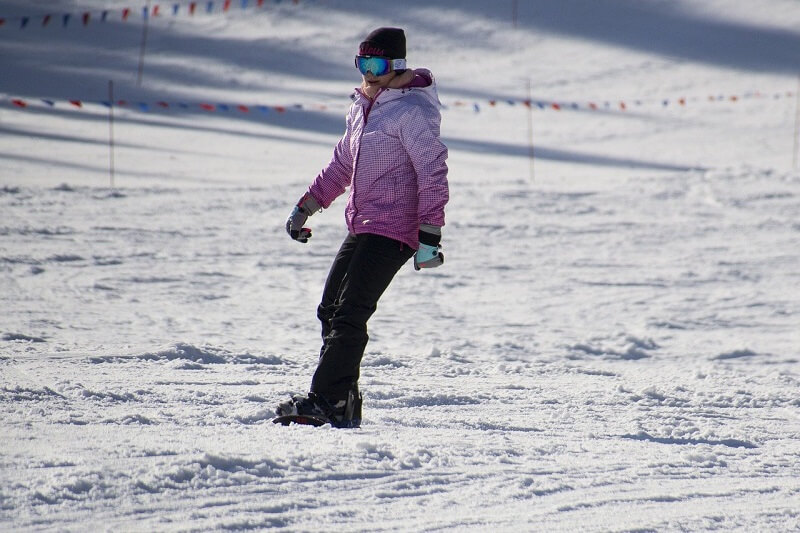 zima śnieg snowboard narty stok narciarski