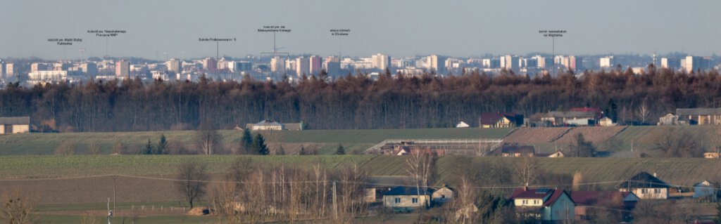 panorama lublina z góry piotrkowskiej 2