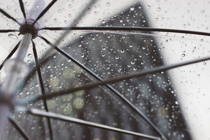 parasol deszcz pogoda