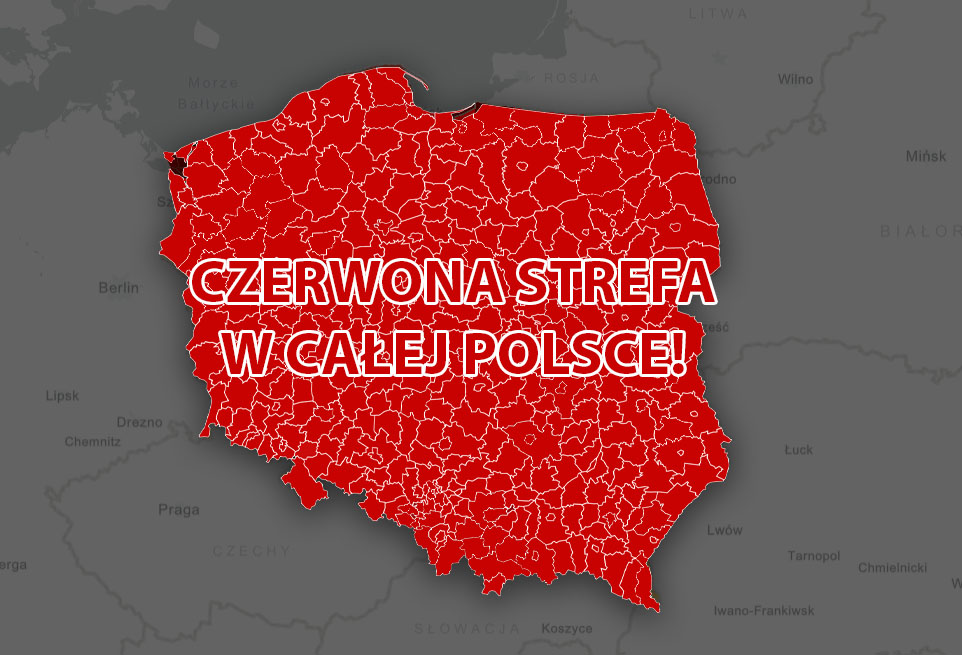Koronawirus w Polsce. Premier chce wprowadzenia czerwonej strefy w całym kraju