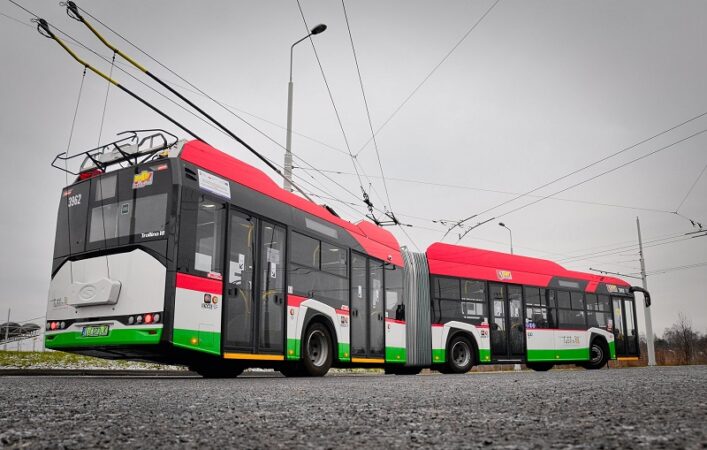 Do Lublina dotarła dostawa trolejbusów marki Solaris Trollino 18M | Miasto Lublin