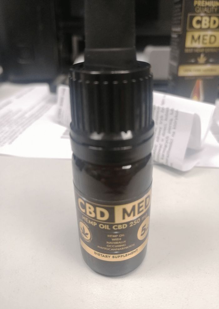 Olejek CBD - CBD MED - 250 mg Best Hemp Extract 5%, 5 ml