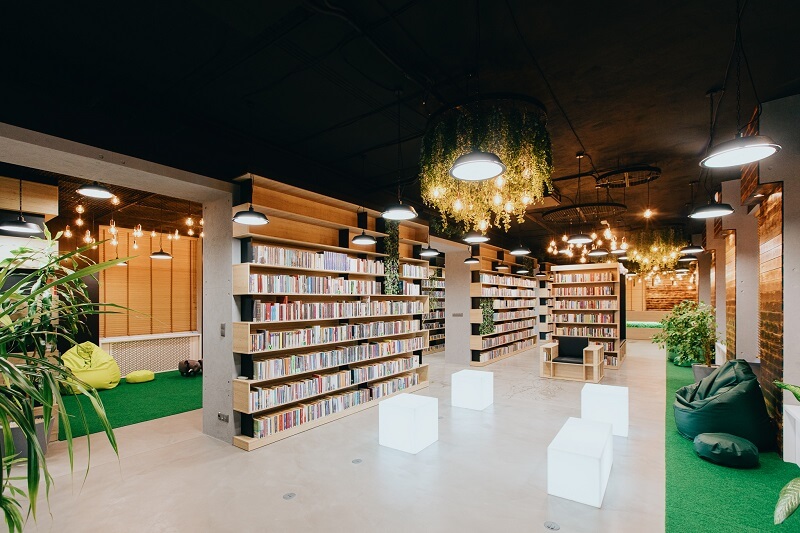 Bioteka, czyli „zielona" biblioteka już otwarta dla czytelników | Miasto Lublin