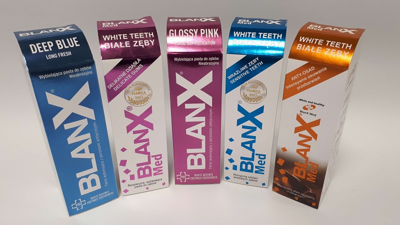 Pasty do zębów BlanX dostępne w hurtowni Mo-dentis