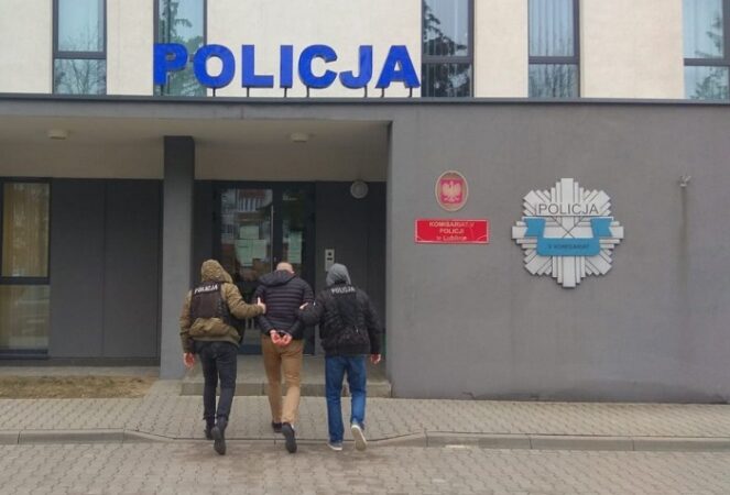 Policjanci zatrzymali sprawcę podpalenia domu przy al. Warszawskich w Lublinie