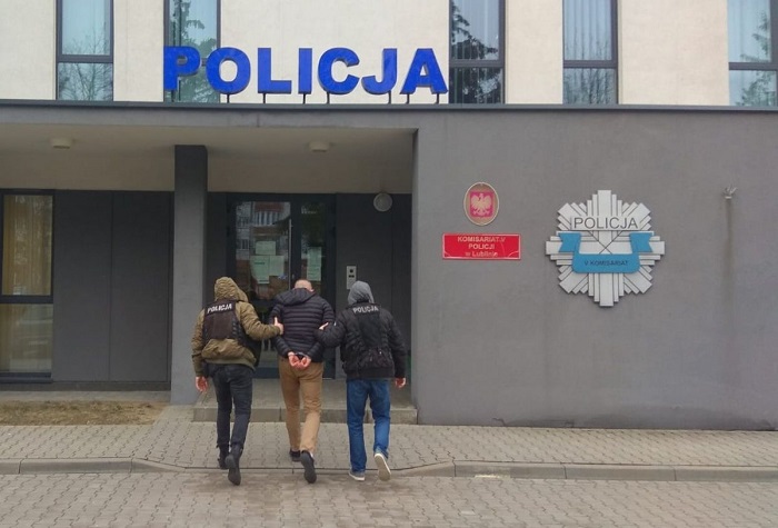 Policjanci zatrzymali sprawcę podpalenia domu przy al. Warszawskich w Lublinie