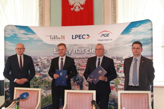 LPEC i PGE Energia Ciepła zawarły umowę wieloletnią na dostawy ciepła w Lublinie