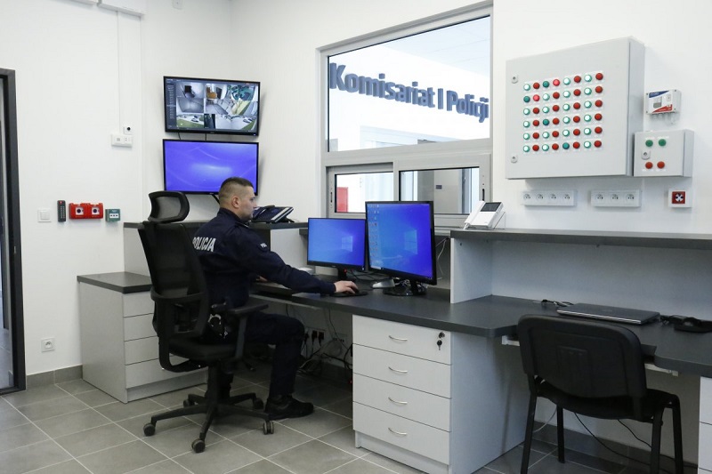 Nowa siedziba I Komisariatu Policji przy al. Unii Lubelskiej 23 w Lublinie
