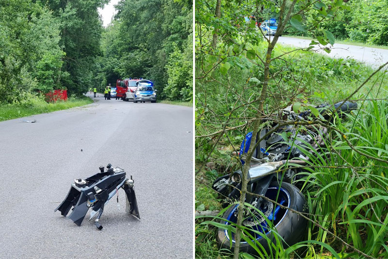 wypadek na motocyklu - Spotted Lublin - najnowsze wiadomości z Lublina