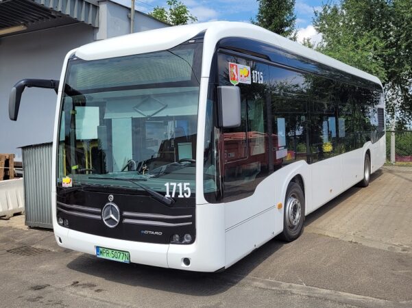Elektryczny autobus Mercedes Benz eCitaro na testach w Lublinie