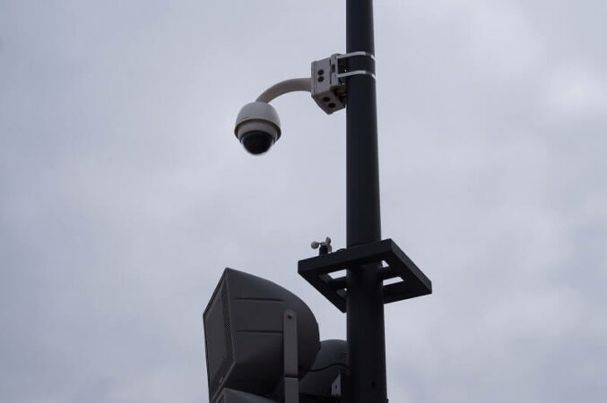 Kamera miejskiego monitoringu