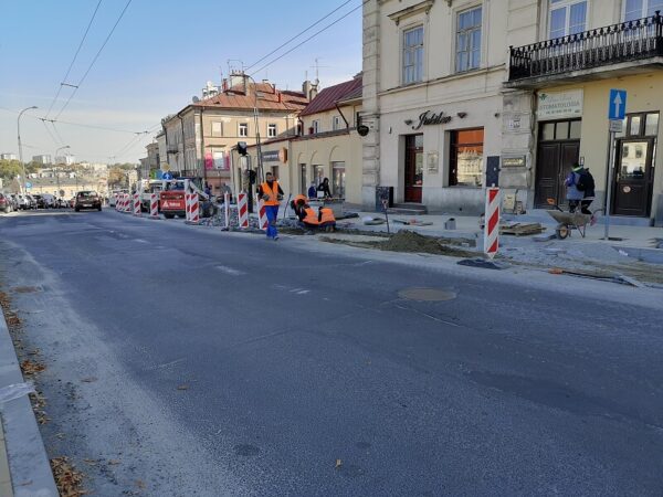 Remont chodników wzdłuż ul. Lubartowskiej