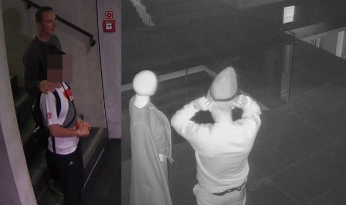 Policja publikuje wizerunek mężczyzny, który ukradł manekinowi maskę